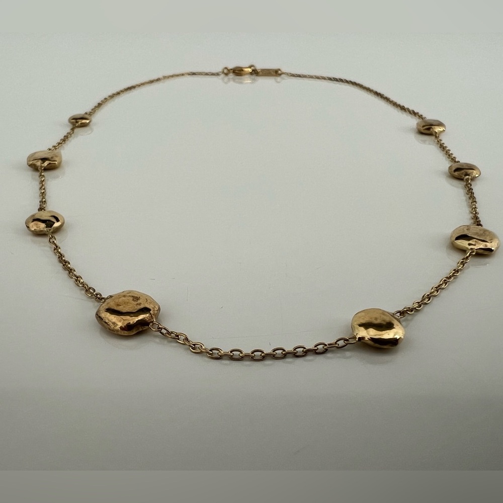 IPPOLITA 18K GOLD STATION NECKLACE 18” - Picture 9 of 17